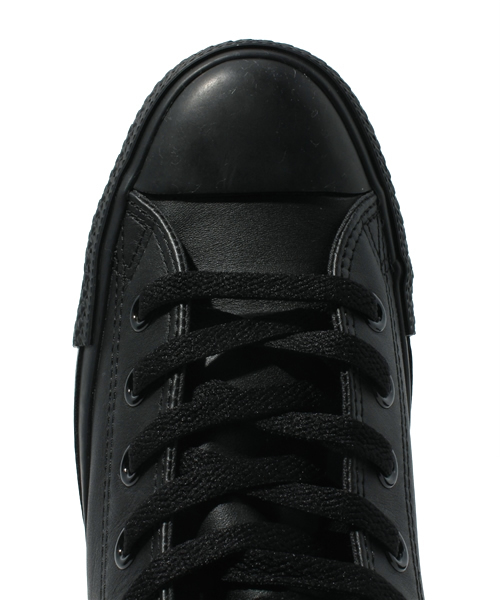 CONVERSE（コンバース）の「LEA ALL STAR HI/LEA オールスター HI（スニーカー・メンズ・ホワイト/ブラック/ブラック×ブラック・3/4/4.5/5/5.5/6/6.5/7/7.5/8/8.5/9/9.5/10.5/11.5/3.5）」の7枚目の写真