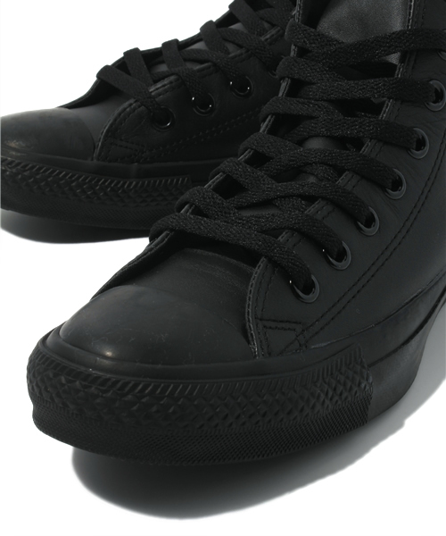 CONVERSE（コンバース）の「LEA ALL STAR HI/LEA オールスター HI（スニーカー・メンズ・ホワイト/ブラック/ブラック×ブラック・3/4/4.5/5/5.5/6/6.5/7/7.5/8/8.5/9/9.5/10.5/11.5/3.5）」の8枚目の写真