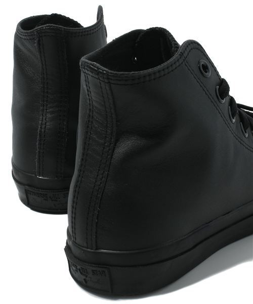 CONVERSE（コンバース）の「LEA ALL STAR HI/LEA オールスター HI（スニーカー・メンズ・ホワイト/ブラック/ブラック×ブラック・3/4/4.5/5/5.5/6/6.5/7/7.5/8/8.5/9/9.5/10.5/11.5/3.5）」の9枚目の写真