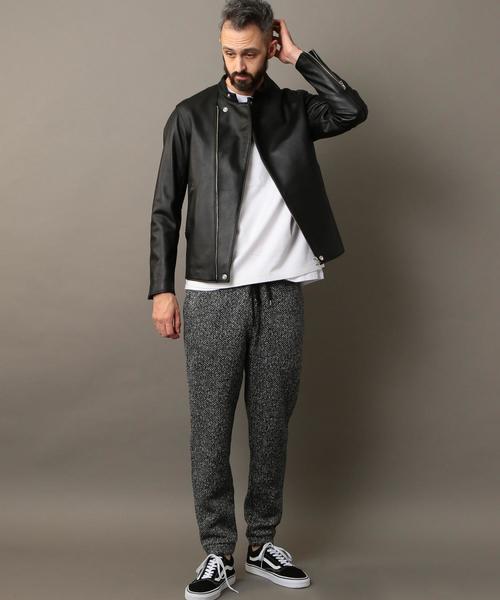 BEAUTY&YOUTH UNITED ARROWS（ビューティーアンドユースユナイテッドアローズ）の「BY スウェットフリース ジョガーパンツ ◆（その他パンツ・メンズ・その他2/その他1/ライトグレー/ブラック・LARGE/MEDIUM/SMALL/X-LARGE）」の15枚目の写真