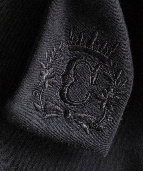 Catherine Cottage（キャサリンコテージ）の「ボウタイ付シャーリングプルオーバー（シャツ/ブラウス・キッズ・ホワイト/ブラック・130/110/150/120/160/140）」の3枚目の写真