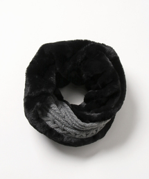 LBC | ニットｘファースヌード(ストール/ショール)