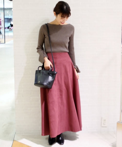 plage(プラージュ)の「WOOL RIB ミドル丈プルオーバー◆(ニット/セーター・レディース・ホワイト/ブラック/ブラウン/その他4・FREE)」の19枚目の写真