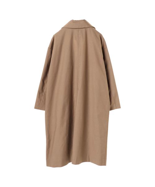 koe（コエ）の「シングルチェスターコート（ダウンジャケット/コート・レディース・ベージュ/ネイビー・M/L/S）」の11枚目の写真