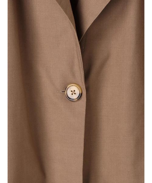 koe（コエ）の「シングルチェスターコート（ダウンジャケット/コート・レディース・ベージュ/ネイビー・M/L/S）」の15枚目の写真