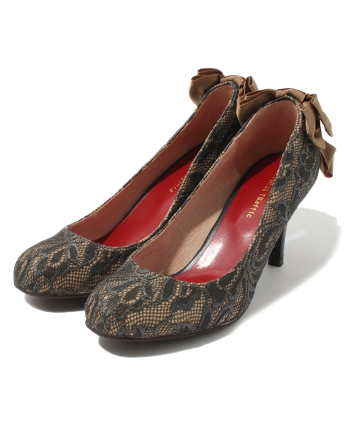 ORiental TRaffic(オリエンタルトラフィック)の「★バックリボンパンプス★3113(パンプス・レディース・ブラック/ブルー/ゴールド・34/35/36/37/38/39/40/41/42)」の2枚目の写真