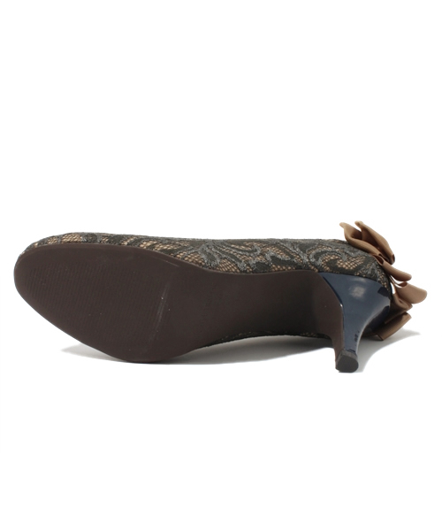 ORiental TRaffic(オリエンタルトラフィック)の「★バックリボンパンプス★3113(パンプス・レディース・ブラック/ブルー/ゴールド・34/35/36/37/38/39/40/41/42)」の5枚目の写真