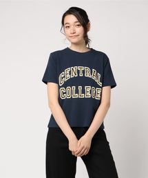 ottilie | カレッジプリントＴシャツ(Tシャツ/カットソー)