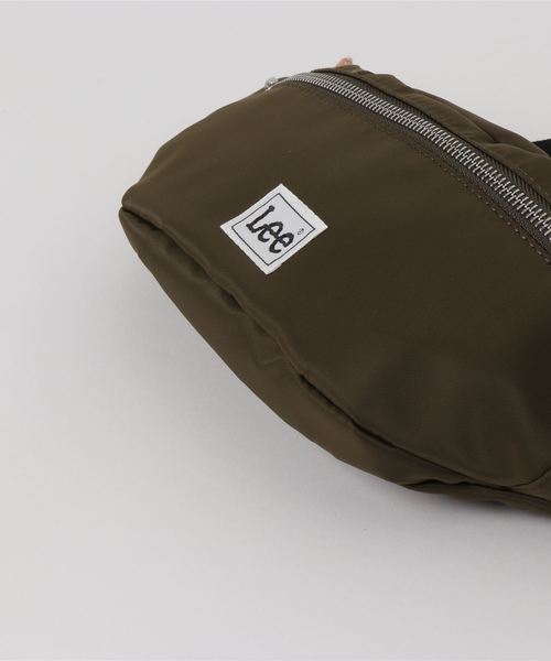 Lee（リー）の「【Lee】ウェストポーチ（ボディバッグ/ウエストポーチ・レディース・カーキ/ブラック/グレー/オフホワイト/ピンク/キャメル・フリー/ONE SIZE）」の12枚目の写真