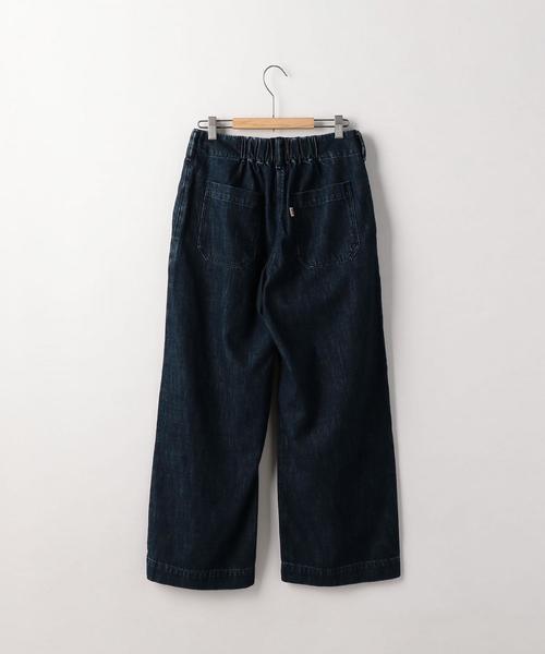 coen(コーエン)の「USAデニム切り替えセミワイドデニムパンツ(デニムパンツ・レディース・ブラック/ネイビー・MEDIUM/SMALL/LARGE)」の13枚目の写真