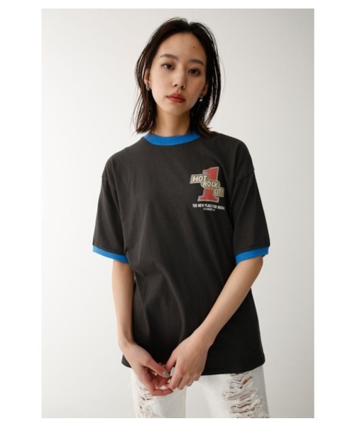 MOUSSY（マウジー）の「HOT ROCK CITY TSJ（Tシャツ/カットソー