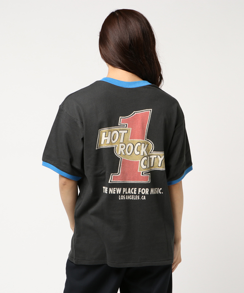 MOUSSY（マウジー）の「HOT ROCK CITY TSJ（Tシャツ/カットソー