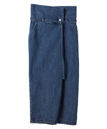 CLANE | ウエストベルトデニムスカート(スカート)