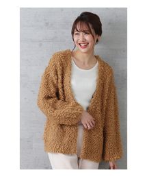 NATURAL BEAUTY BASIC | 【雑誌掲載】ループニットカーデ(カーディガン/ボレロ)