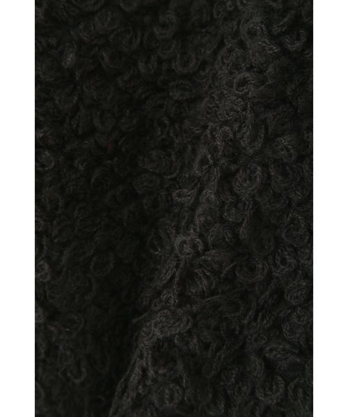 NATURAL BEAUTY BASIC（ナチュラルビューティーベーシック）の「【雑誌掲載】ループニットカーデ（カーディガン/ボレロ・レディース・ブラック/グリーン/キャメル・MEDIUM）」の10枚目の写真