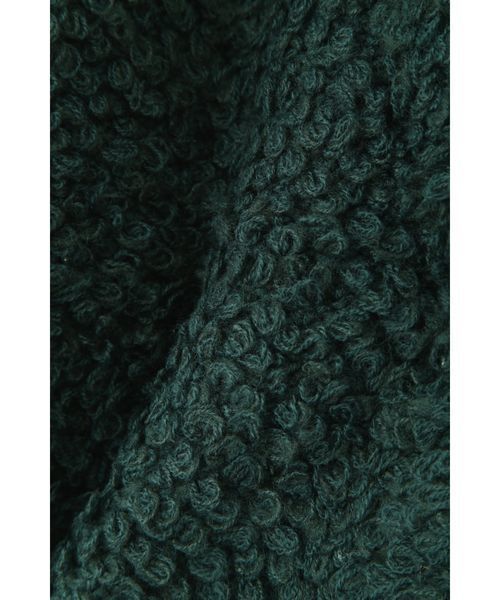 NATURAL BEAUTY BASIC（ナチュラルビューティーベーシック）の「【雑誌掲載】ループニットカーデ（カーディガン/ボレロ・レディース・ブラック/グリーン/キャメル・MEDIUM）」の19枚目の写真