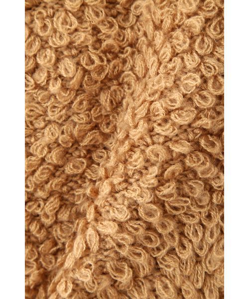 NATURAL BEAUTY BASIC（ナチュラルビューティーベーシック）の「【雑誌掲載】ループニットカーデ（カーディガン/ボレロ・レディース・ブラック/グリーン/キャメル・MEDIUM）」の21枚目の写真