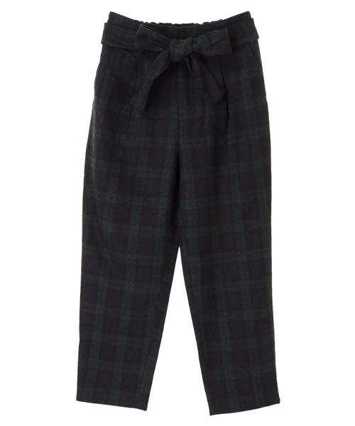 AMERICAN HOLIC(アメリカンホリック)の「・起毛テーパードパンツ(その他パンツ・レディース・ブラック/その他8/チェック/ベージュ/ブラウン系その他4/ブラック系その他3・M/L)」の21枚目の写真