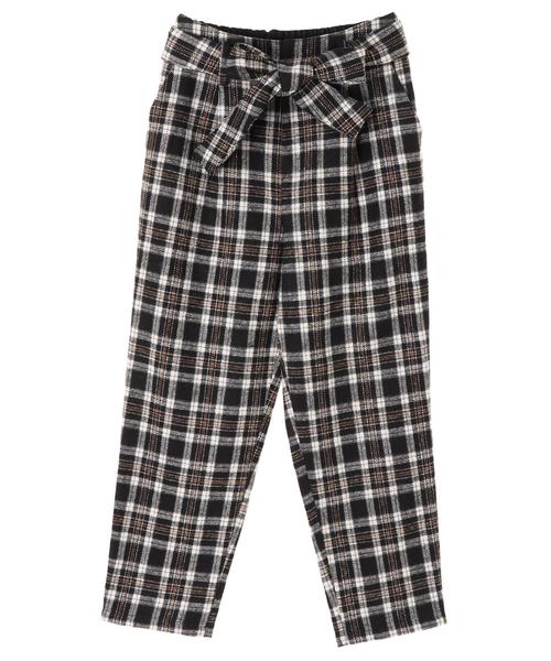 AMERICAN HOLIC(アメリカンホリック)の「・起毛テーパードパンツ(その他パンツ・レディース・ブラック/その他8/チェック/ベージュ/ブラウン系その他4/ブラック系その他3・M/L)」の20枚目の写真