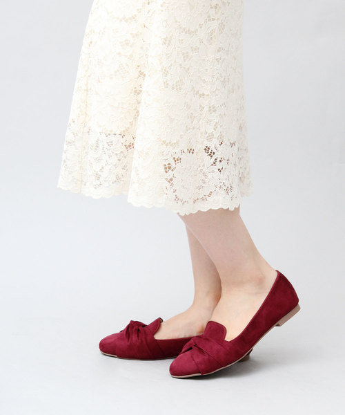 セール ギャザーリボン バレエシューズ パンプス A M S エーエムエス のファッション通販 Zozotown