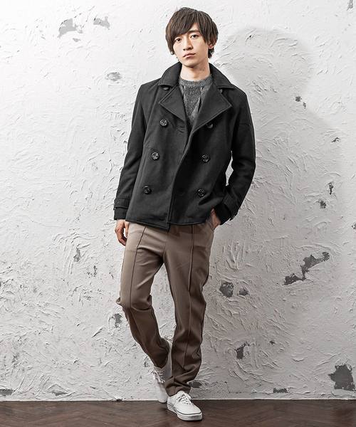 MinoriTY（マイノリティ）の「ジャケット/メルトンPコート（ダウンジャケット/コート・メンズ・キャメル/ネイビー/その他/ブラック/ワイン/その他1/グレー/チャコール/ブラウン・L/LL/M/S）」の22枚目の写真