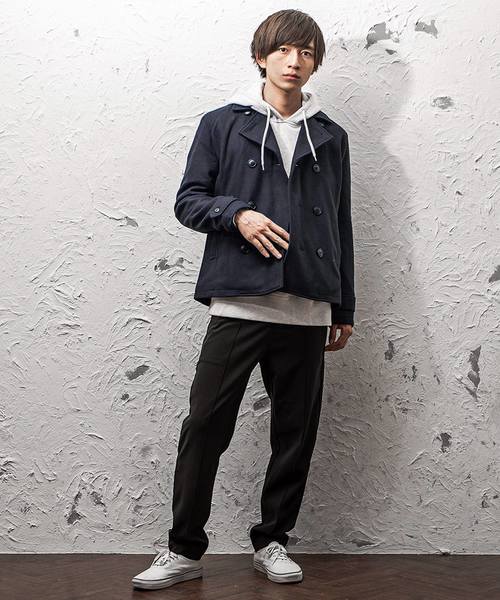 MinoriTY（マイノリティ）の「ジャケット/メルトンPコート（ダウンジャケット/コート・メンズ・キャメル/ネイビー/その他/ブラック/ワイン/その他1/グレー/チャコール/ブラウン・L/LL/M/S）」の10枚目の写真