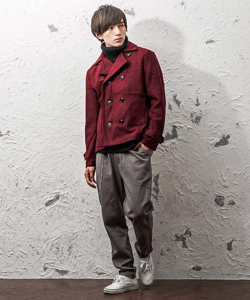 MinoriTY（マイノリティ）の「ジャケット/メルトンPコート（ダウンジャケット/コート・メンズ・キャメル/ネイビー/その他/ブラック/ワイン/その他1/グレー/チャコール/ブラウン・L/LL/M/S）」の19枚目の写真