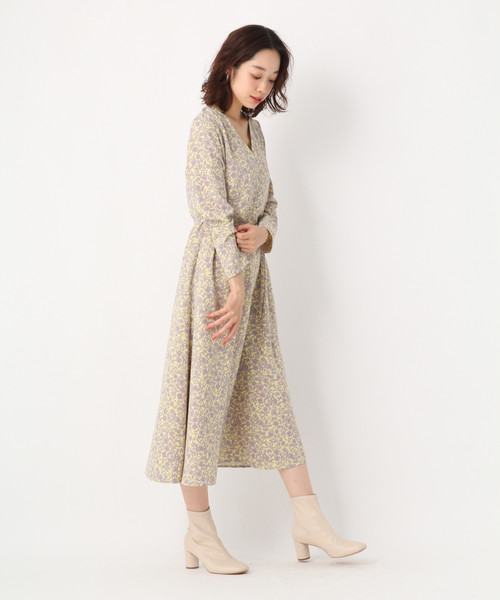 A part by(アパートバイ)の「スクエアトウストレッチブーツ 825122(ブーツ・レディース・アイボリー/ブラック・MEDIUM/LARGE)」の8枚目の写真