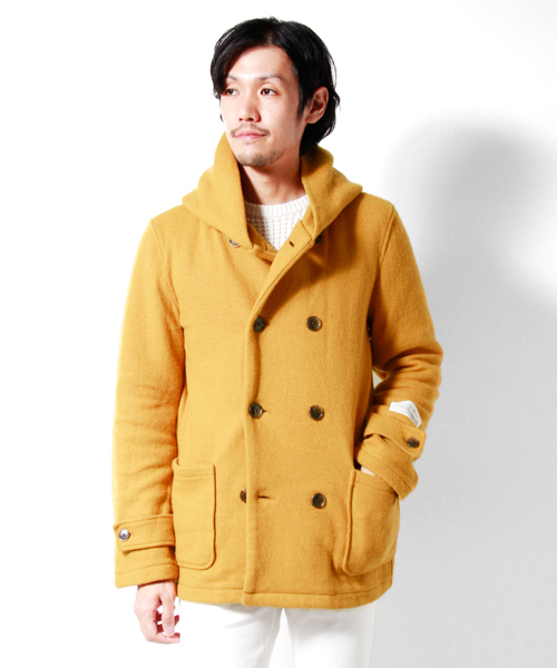 URBAN RESEARCH DOORS MENS（アーバンリサーチ ドアーズ メンズ）の「FORK&SPOON　リバーボーダーフードジャケット（その他アウター・メンズ・ネイビー/マスタード/グレイッシュベージュ・42/38/40）」の3枚目の写真