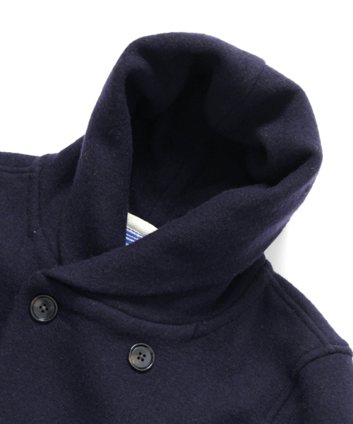 URBAN RESEARCH DOORS MENS（アーバンリサーチ ドアーズ メンズ）の「FORK&SPOON　リバーボーダーフードジャケット（その他アウター・メンズ・ネイビー/マスタード/グレイッシュベージュ・42/38/40）」の7枚目の写真