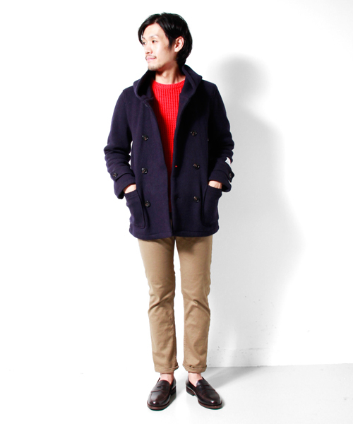 URBAN RESEARCH DOORS MENS（アーバンリサーチ ドアーズ メンズ）の「FORK&SPOON　リバーボーダーフードジャケット（その他アウター・メンズ・ネイビー/マスタード/グレイッシュベージュ・42/38/40）」の13枚目の写真