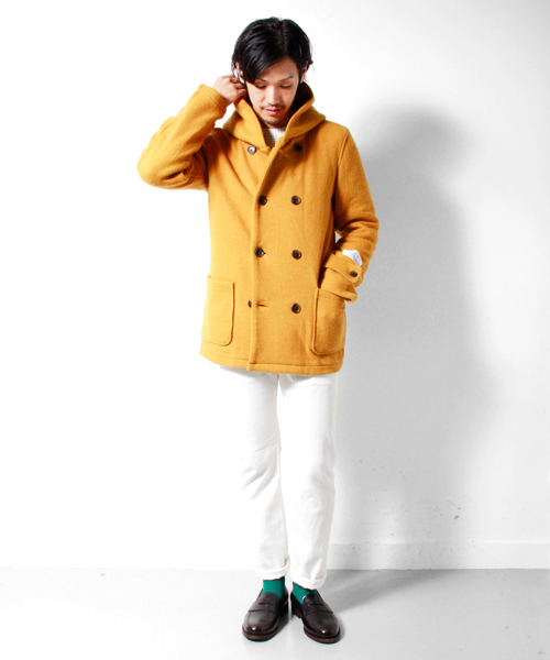 URBAN RESEARCH DOORS MENS（アーバンリサーチ ドアーズ メンズ）の「FORK&SPOON　リバーボーダーフードジャケット（その他アウター・メンズ・ネイビー/マスタード/グレイッシュベージュ・42/38/40）」の14枚目の写真