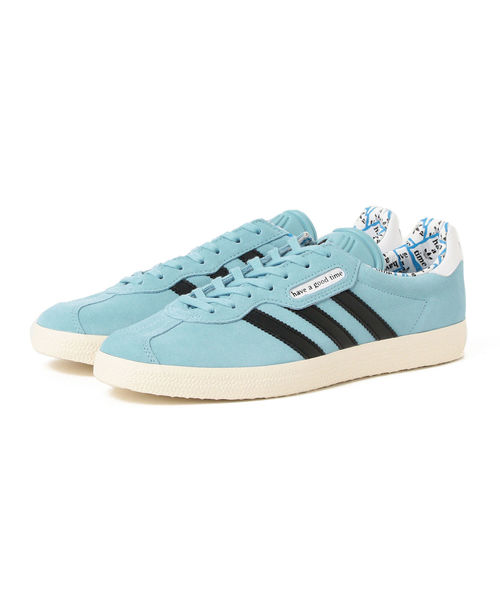 Have a good time(ハバグッタイム)の「adidas × have a good time / Gazelle Super(スニーカー・メンズ・ライトブルー・27.5cm/28.5cm/27.0cm/28.0cm/26.5cm)」の2枚目の写真