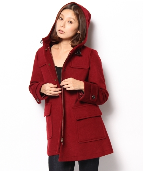 グリーンレーベルリラクシングダッフルコート ショート ダッフルコート