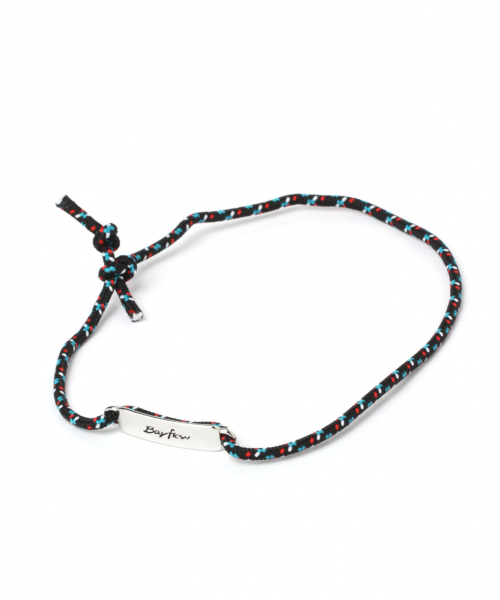 BAYFLOW（ベイフロー）の「BFプレートロープブレス（ブレスレット・メンズ・ブラック/パープル/ブルー・FREE）」の16枚目の写真