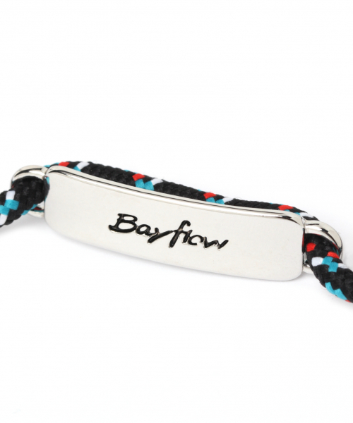 BAYFLOW（ベイフロー）の「BFプレートロープブレス（ブレスレット・メンズ・ブラック/パープル/ブルー・FREE）」の15枚目の写真