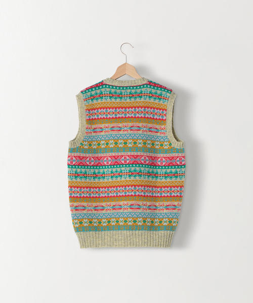 E.TAUTZ（イートウツ）の「＜E.TAUTZ ＞ FAIR ISLE VEST/ベスト 