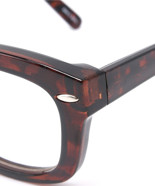 WEGO（ウィゴー）の「WEGO/ウェリントンタイプ（メガネ・メンズ・ブラック/ブラウン系その他・FREE）」の9枚目の写真