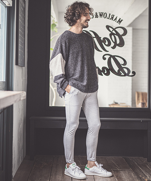 CAMBIO(カンビオ)の「mp7205-Smooth Ponti Jogger Pants ジョガーパンツ(その他パンツ・メンズ・ブラック/杢グレー/ネイビー/チャコール・L/M/S)」の19枚目の写真