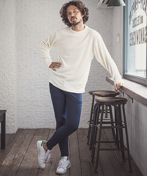 CAMBIO(カンビオ)の「mp7205-Smooth Ponti Jogger Pants ジョガーパンツ(その他パンツ・メンズ・ブラック/杢グレー/ネイビー/チャコール・L/M/S)」の20枚目の写真