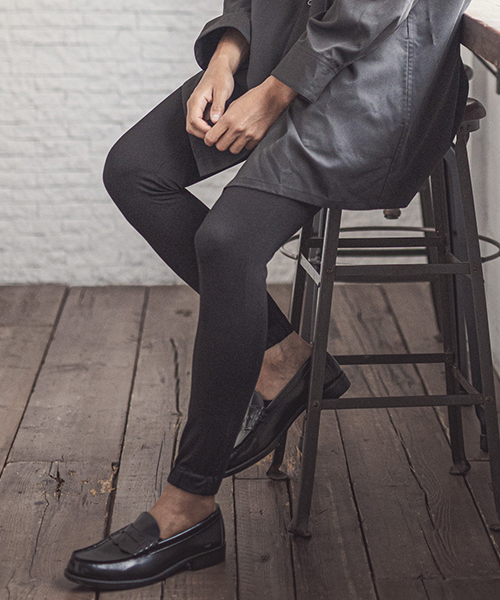 CAMBIO(カンビオ)の「mp7205-Smooth Ponti Jogger Pants ジョガーパンツ(その他パンツ・メンズ・ブラック/杢グレー/ネイビー/チャコール・L/M/S)」の15枚目の写真
