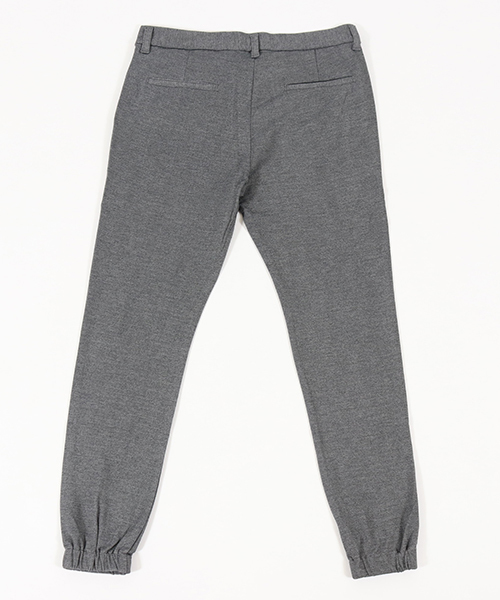 CAMBIO(カンビオ)の「mp7205-Smooth Ponti Jogger Pants ジョガーパンツ(その他パンツ・メンズ・ブラック/杢グレー/ネイビー/チャコール・L/M/S)」の7枚目の写真