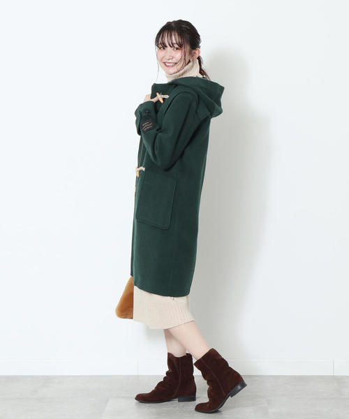 ✨極美品✨希少色✨チベット 英国製 ダッフルコート U.K36 グリーン coen（コーエン）の「【ムック本掲載・WEB限定カラー：ベージュ