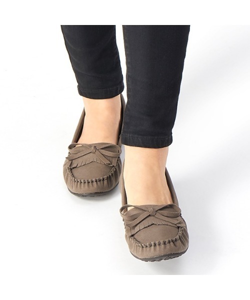 19 5 27 0cm モカシンシューズ 1 5cmヒール モカシン デッキシューズ Velikoko ラクチンきれいシューズ ヴェリココ のファッション通販 Zozotown