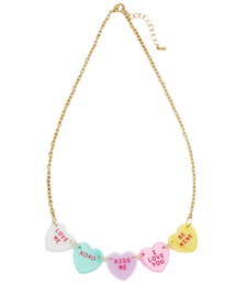 WEGO | WEGO/ハートメッセージネックレス(ネックレス)