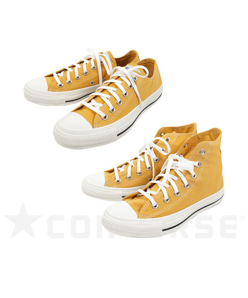 CONVERSE（コンバース）の「【コンバース】CONVERSE ALLSTAR オールスター★ステッチングHi&Lo　ハイカットorローカットキャンバススニーカー（スニーカー・レディース・ホワイト/ブラック/マスタード/ホワイト系その他/ブラック系その他/イエロー系その他・M/LL/L/S/3L）」の13枚目の写真