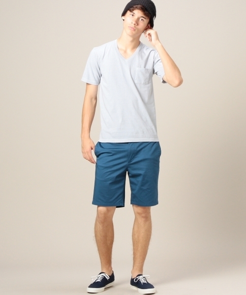 BEAUTY&YOUTH UNITED ARROWS(ビューティーアンドユースユナイテッドアローズ)の「BY ストレッチ サテン ノープリーツ ショーツ ◆(スラックス・メンズ・ブラック/ロイヤルブルー・SMALL/X-LARGE/LARGE/MEDIUM)」の8枚目の写真