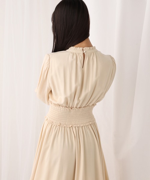 one after another NICE CLAUP（ワンアフターアナザーナイスクラップ）の「プチハイコルセットワンピース（ワンピース・レディース・グリーン/アイボリー/グリーン系その他/パープル系その他・FREE）」の19枚目の写真