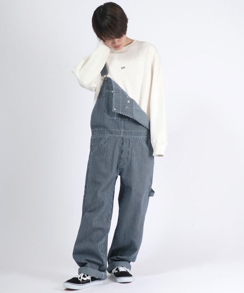 LOUNGEDRESSラウンジドレス　デニムオールインワン　S デニムサロペット デニムオールインワン（サロペット/オーバーオール