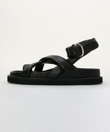 美品 JOSEPH ジョゼフ サンダル アンクルストラップ 37 フラット 美品 JOSEPH ジョゼフ サンダル アンクルストラップ 37 フラット